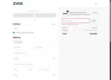 ZVOX coupon verification screenshot