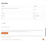 WELCOME10 coupon verification screenshot