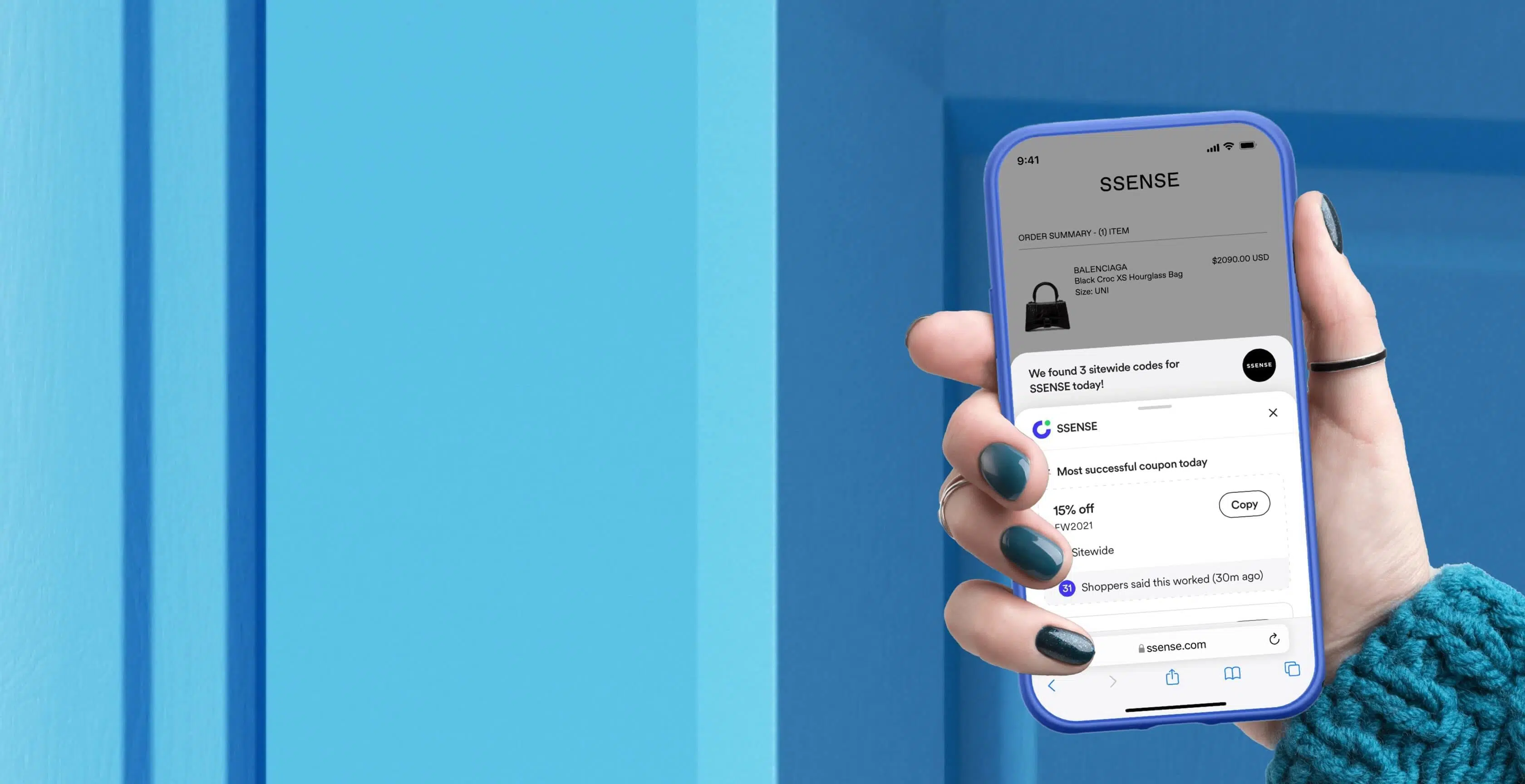 SimplyCodes iOS Extension Hero