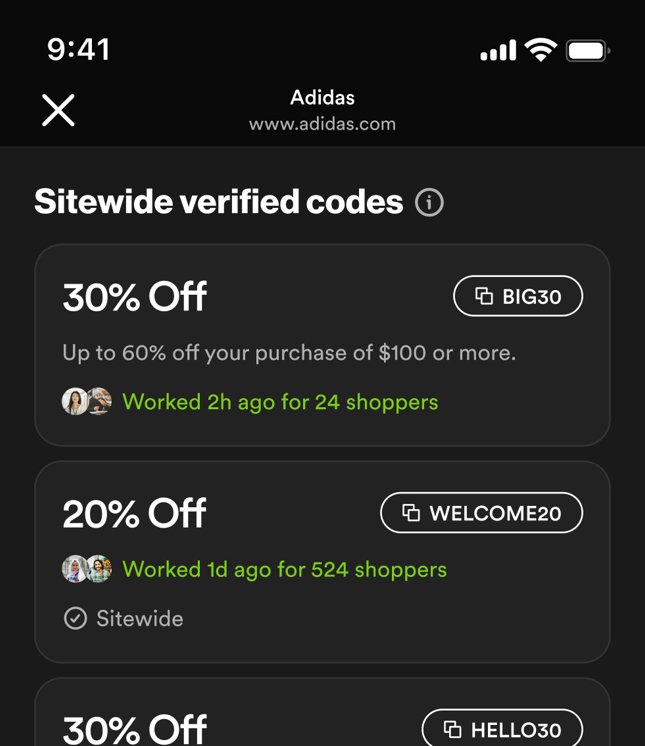 Promo Code